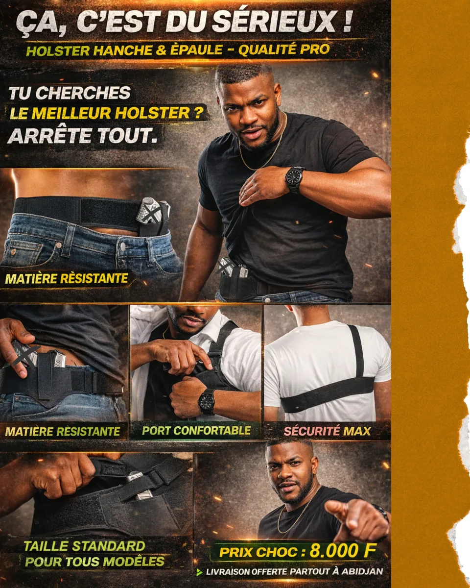 HOLSTER HANCHE EPAULE — vue alternative