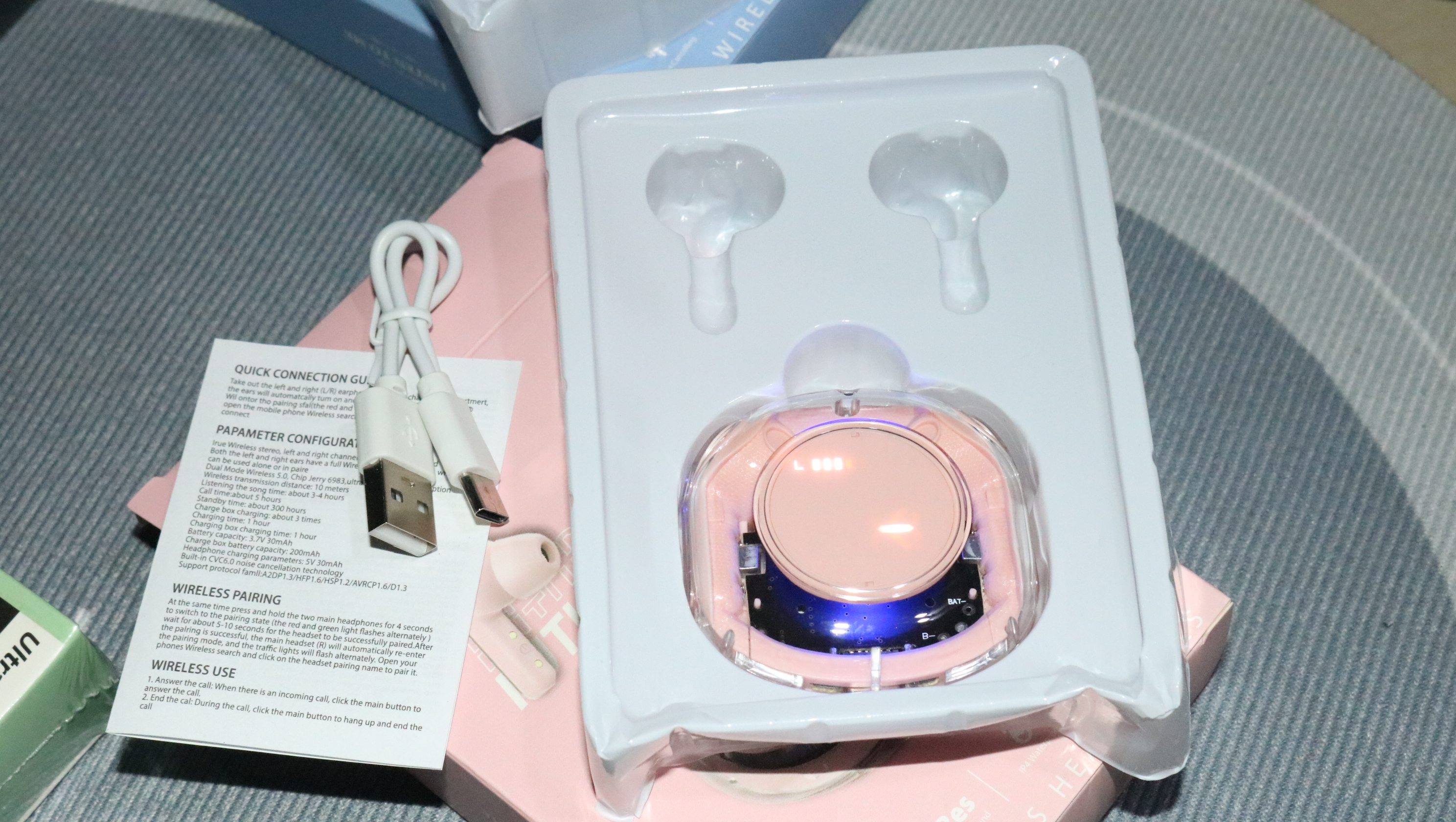AIRPODS T8 — vue alternative
